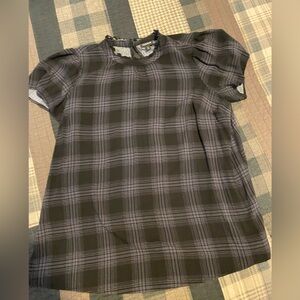 Plaid blouse